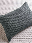 Διακοσμητική Μαξιλαροθήκη Cinnamons Heritage 1946 Knitted Weave 51X76 / Green